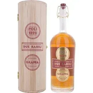 Grappa Due Barili Poli French Oak E Sherry Px Astucciato Cl.70 40% Vol.