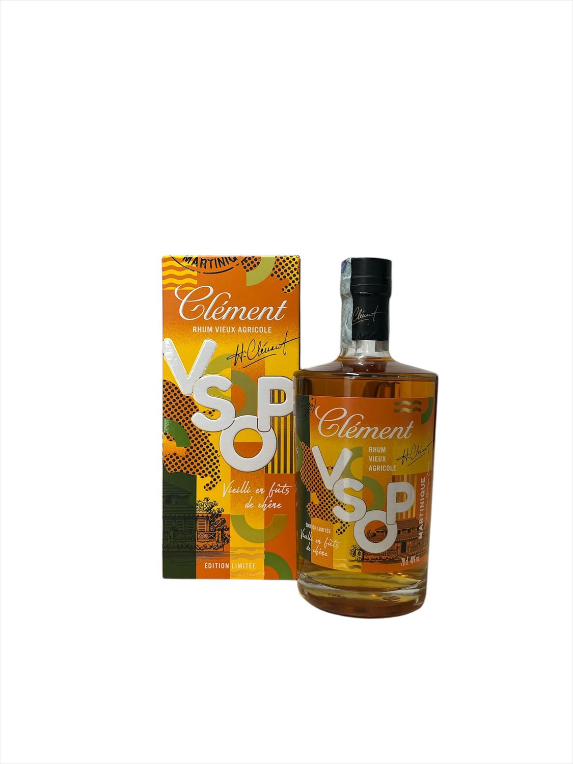 Rhum Vieux Agricole Clement Vsop Martinique Astucciato Limited Edition Cl.70 40% Vol.