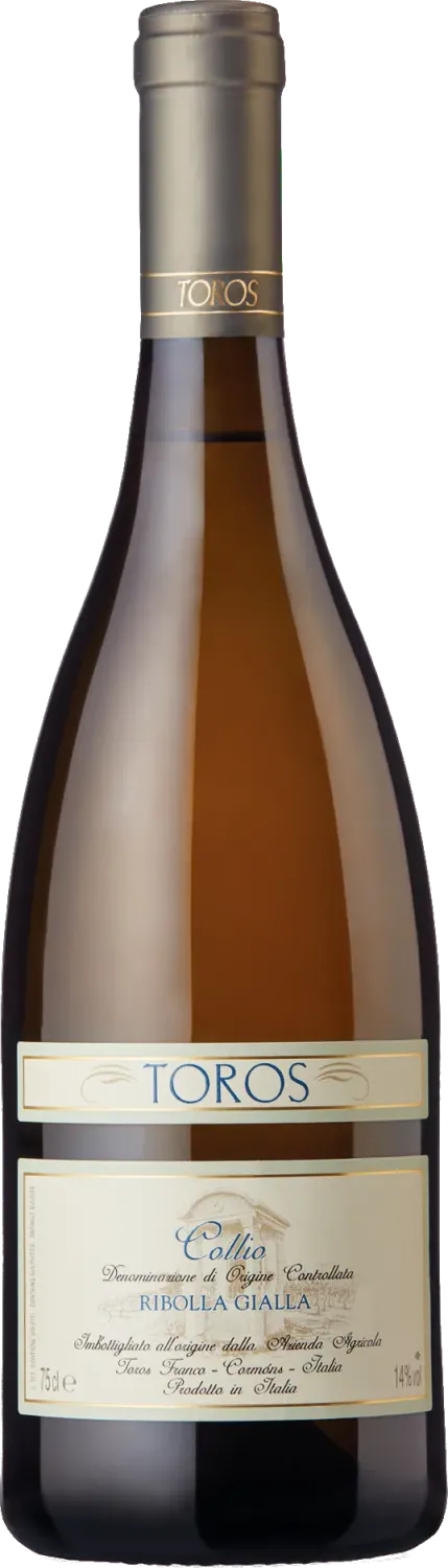Ribolla Gialla Collio Doc 2023 Toros Cl.75 13% Vol.