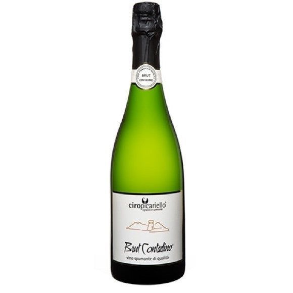 Vino Spumante Di Qualità Brut Contadino Millesimato 2022 Ciro Picariello Cl.75 12,5% Vol.