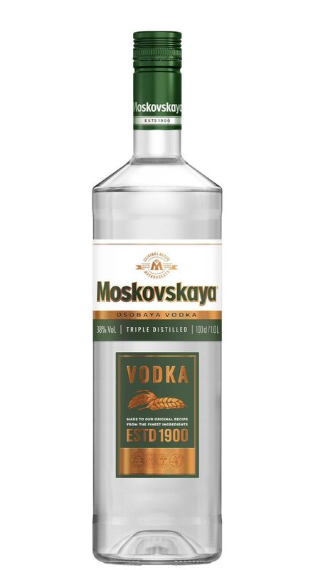 Vodka Moskovskaya 1 Litro 38% Vol.