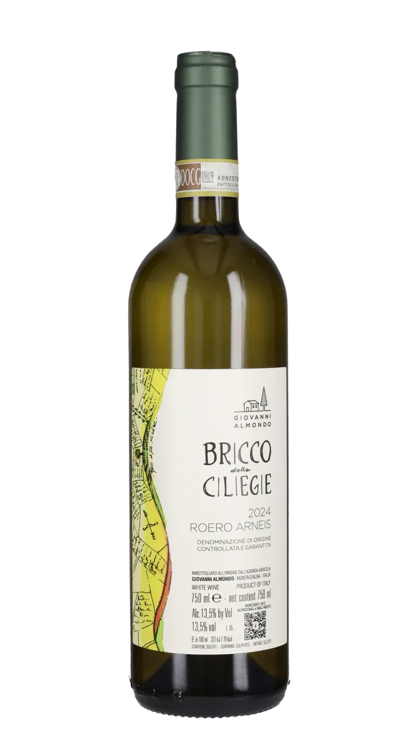 Bricco Delle Ciliegie Roero Arneis  2024 Docg cl75  13,5%Vol Giovanni Almondo