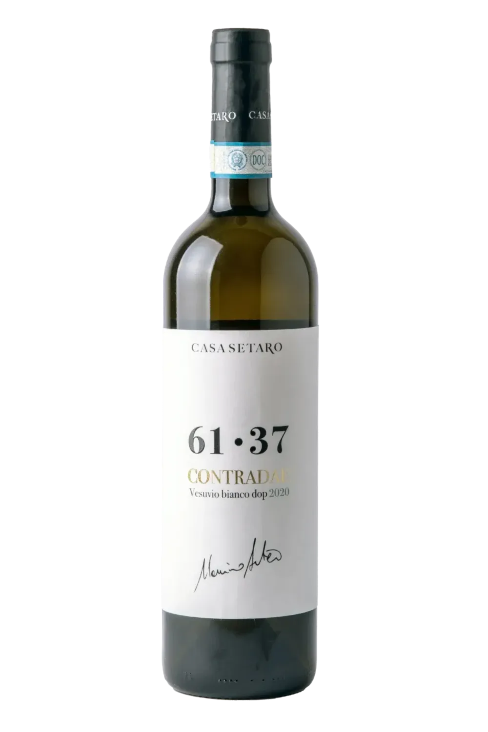 61.37 Contrada Vesuvio Bianco Dop 2021 Cl75 13% Vol  Casasetaro