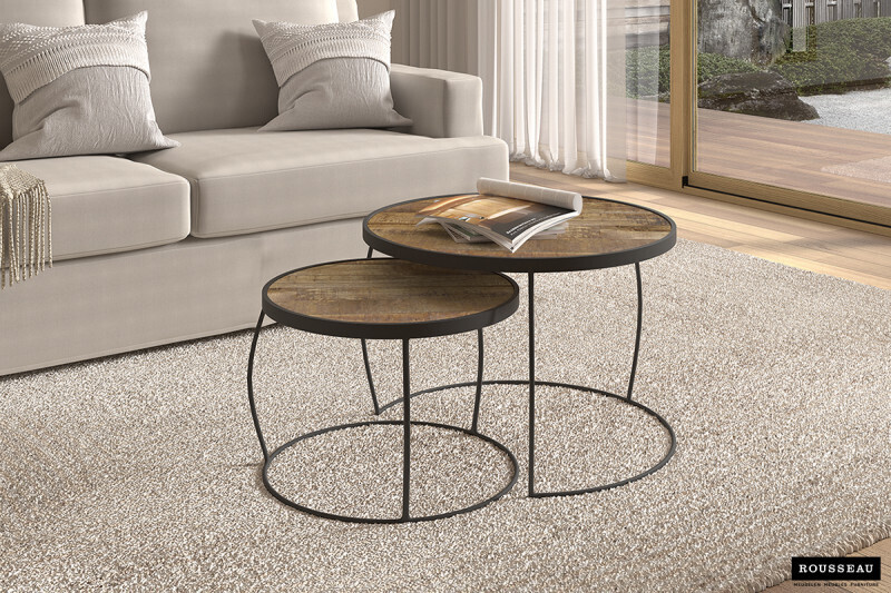 Salontafel Lars 2-Delig Mangolia