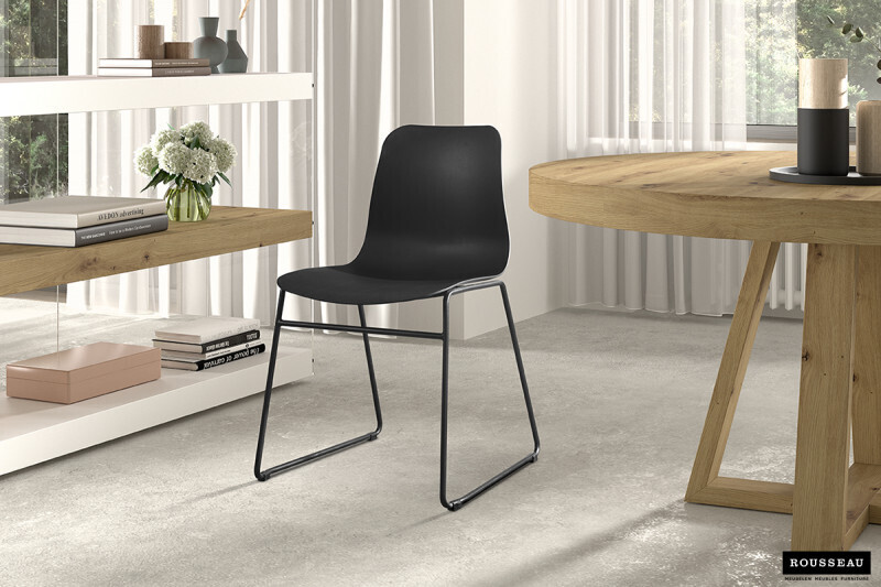 Stoel Marie PP Zwart - Set van 2