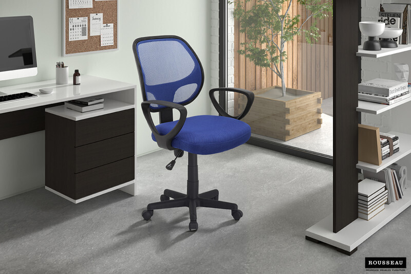 Bureaustoel Hippa Mesh Blauw