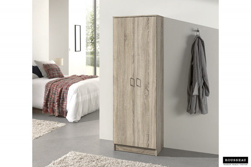 Opbergkast Ray 2 Deuren en 4 Legplanken Sonoma