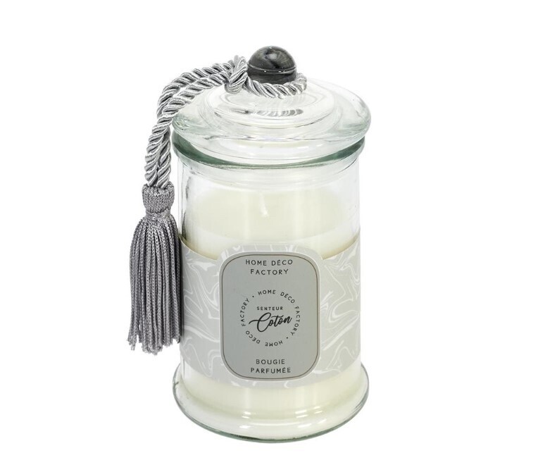 Bonbonniere met kwast Katoen