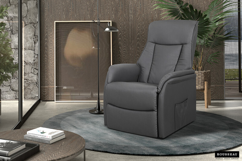 Electrische Relax Miami PU Grijs