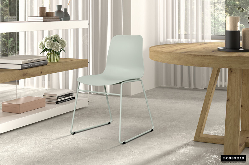 Stoel Marie PP Grijs-Groen - Set van 2