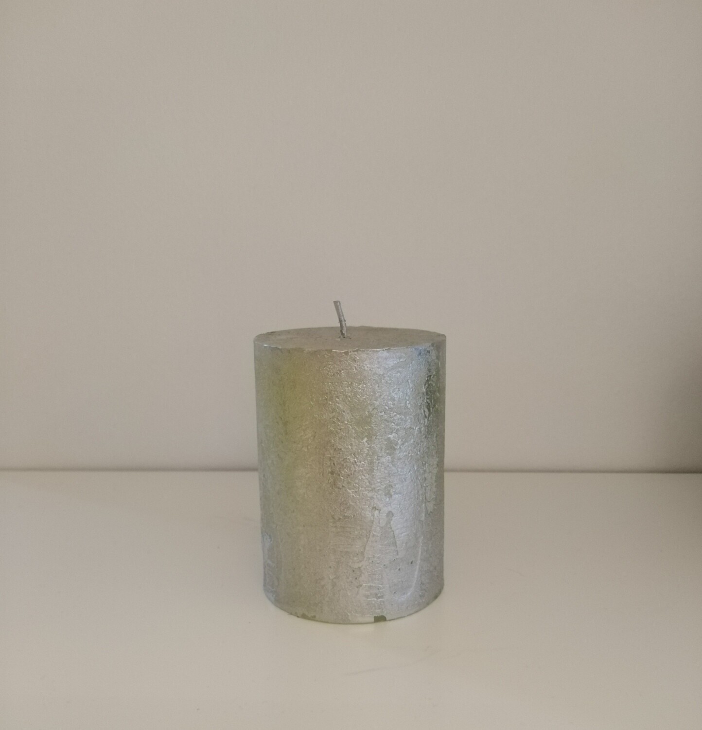 Cilinderkaars Zilver H 10 - Dia 7