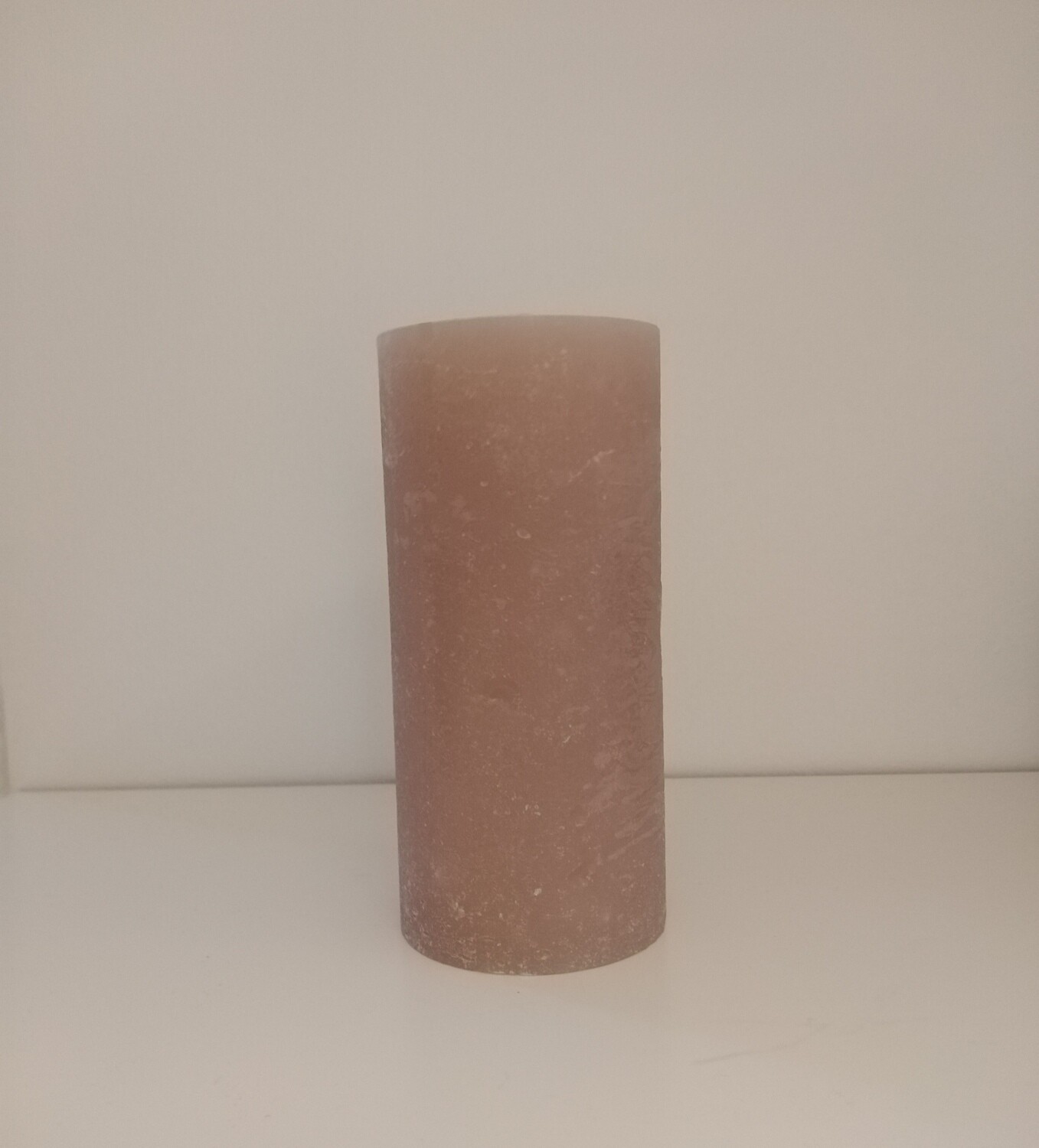 Cilinderkaars Rosy Brown H 15 - Dia 7