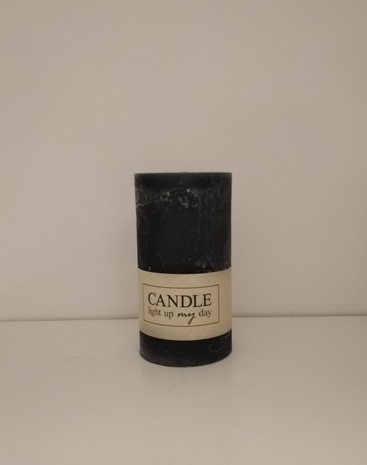 Donkergroen gevlamde kaars H 13 - Dia 7