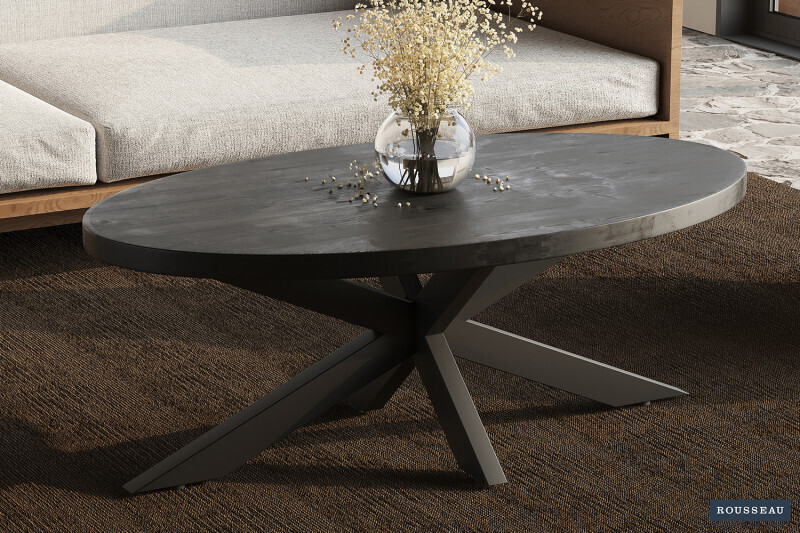 Madeira Ovaal Mangolia Zwart