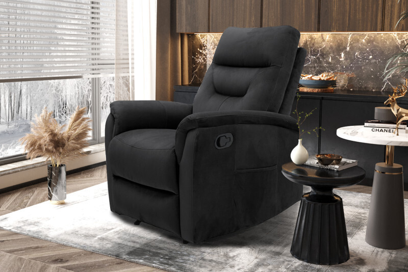 Relax Breda Manueel Verstelbaar Elephant Zwart