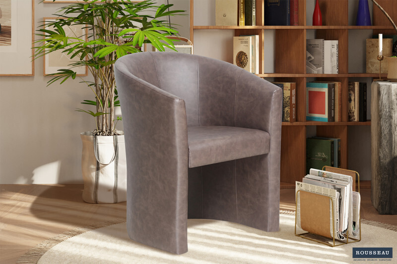 Kuipzeteltje Charlie Vintage PU Donkerbruin