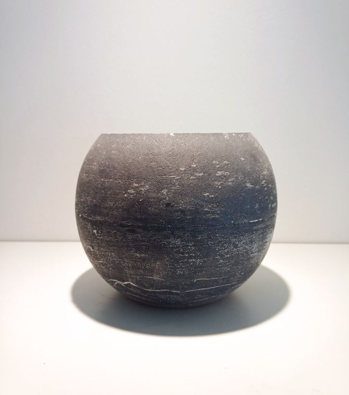 Kaarshouder in wax Slate Grey