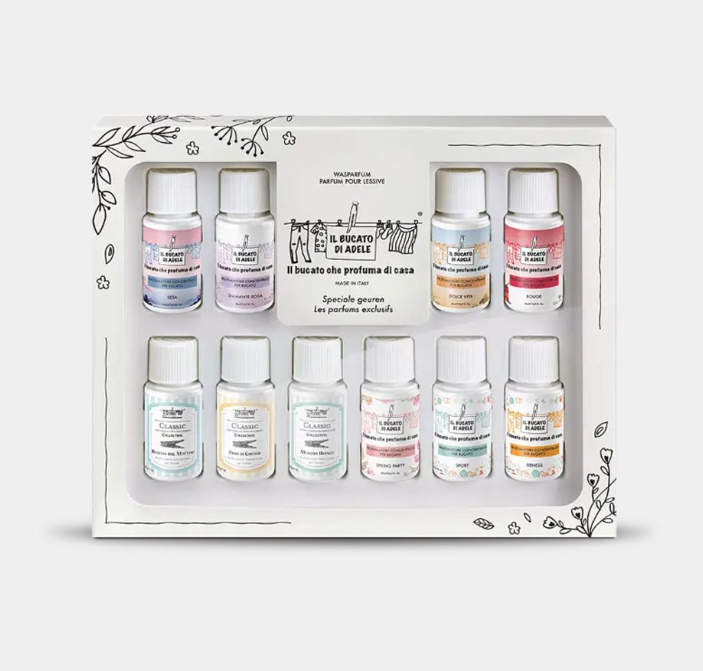 Wasparfum Doos met de 10 Speciale geuren