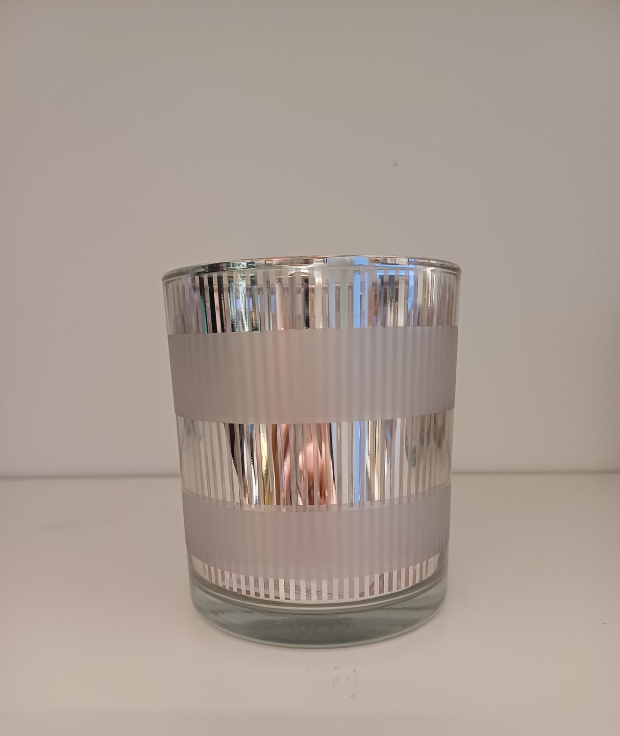 Theelichthouder Pink 10cm