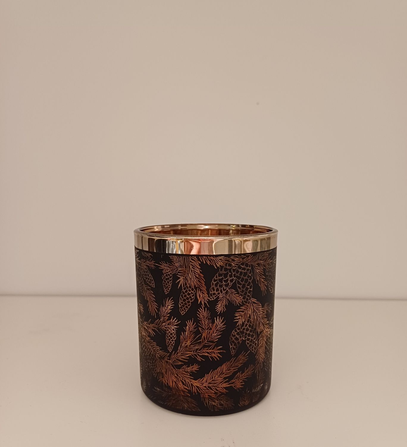 Theelichthouder Herfstprint H8