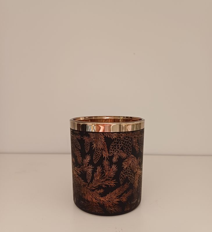 Theelichthouder Herfstprint H8