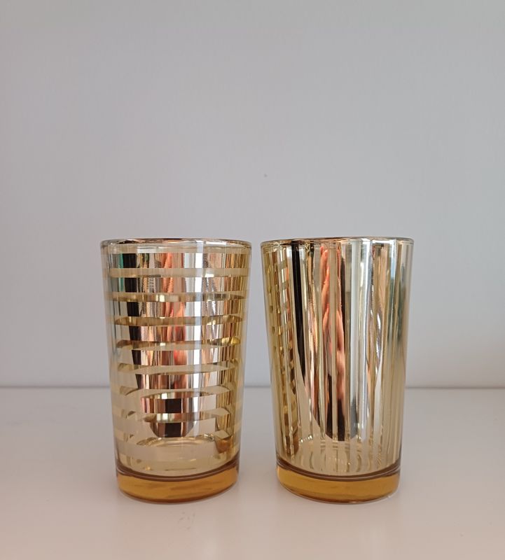 Set van 2 theelichthouders