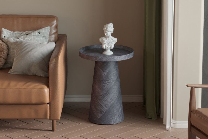 Salontafel Manus Hoog Donkergrijs