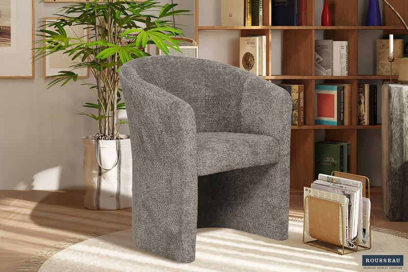 Kuipzeteltje Charlie Bouclé Bruin