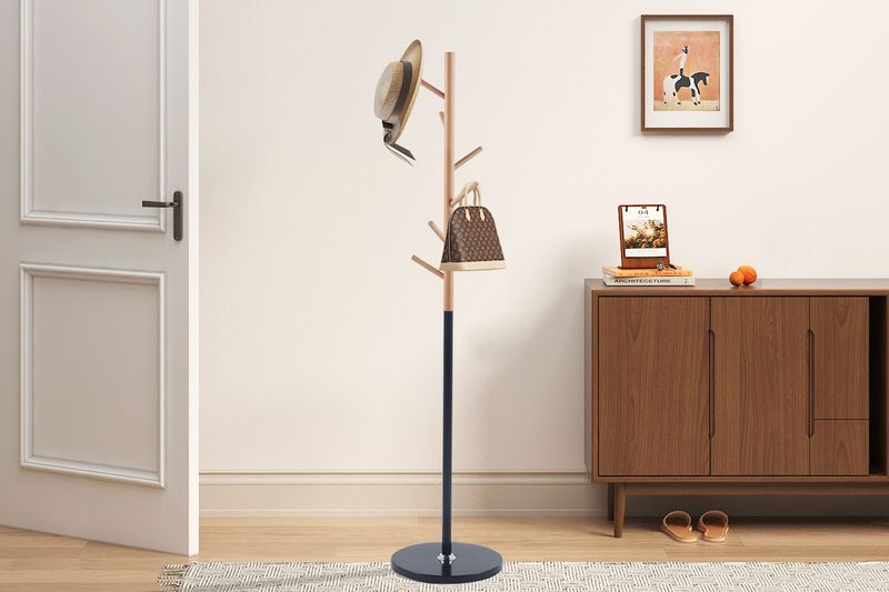 Kapstok Viola Mat Zwart