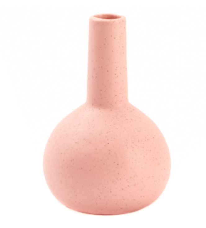 Vaas Piotr Soliflor Roze H16