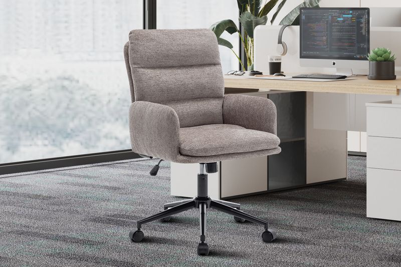 Bureaustoel Aimé Stof Zand