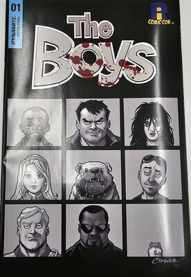 RICC THE BOYS EXCLUSIVE (BLACK&WHITE) VARIANT #1