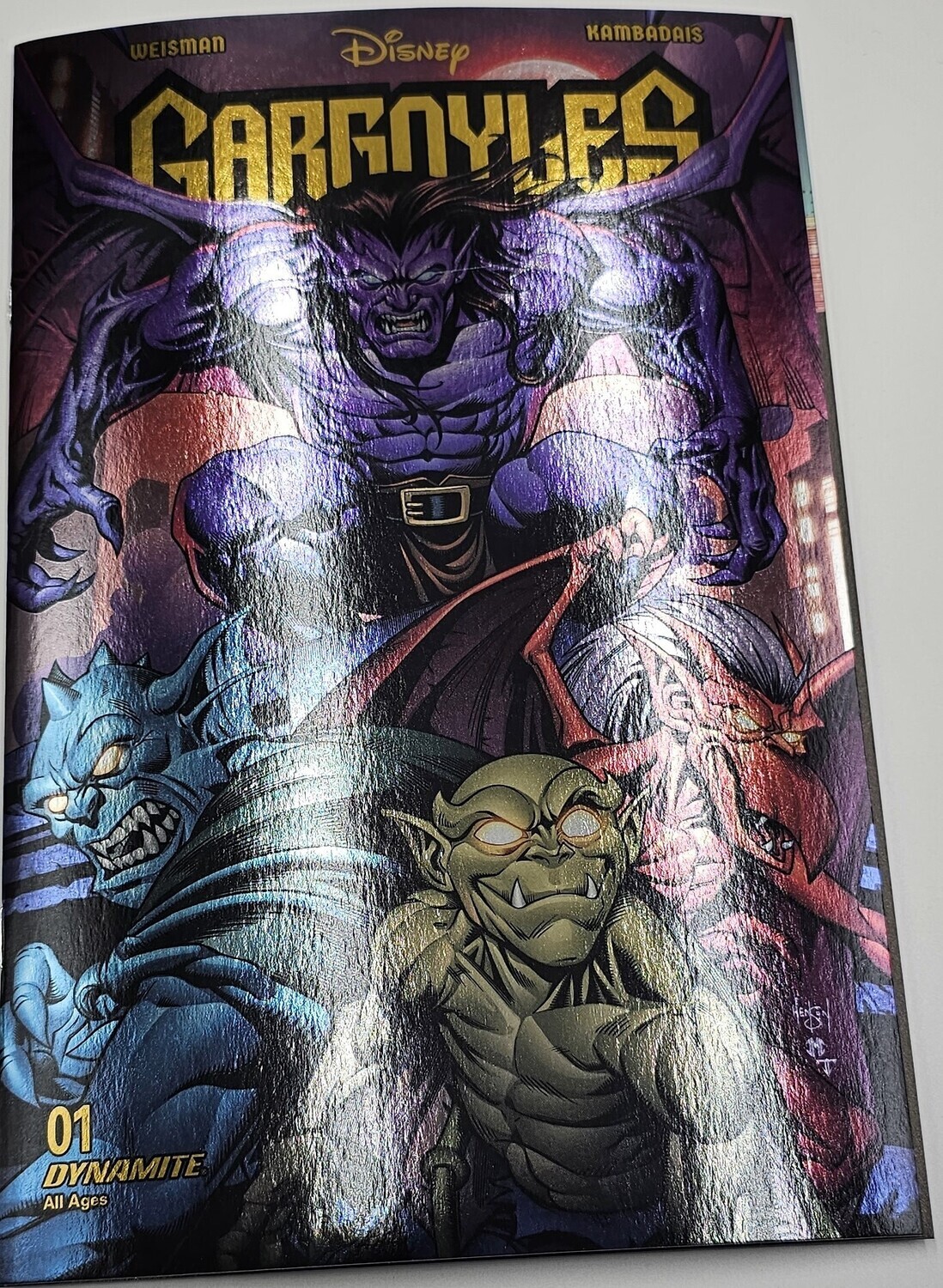 GARGOYLES #1 (FOIL COVER) ONLY 150 EXIST! ALTERED REALITY ENTERTAINMENT EXCLUSIVE