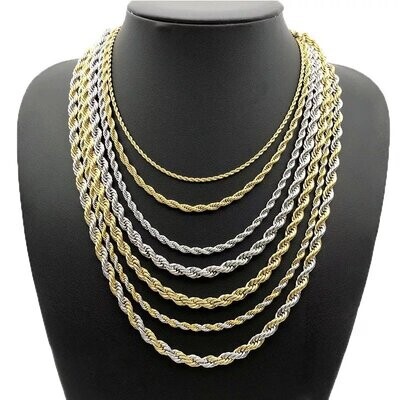 14k Gold "rope" chain