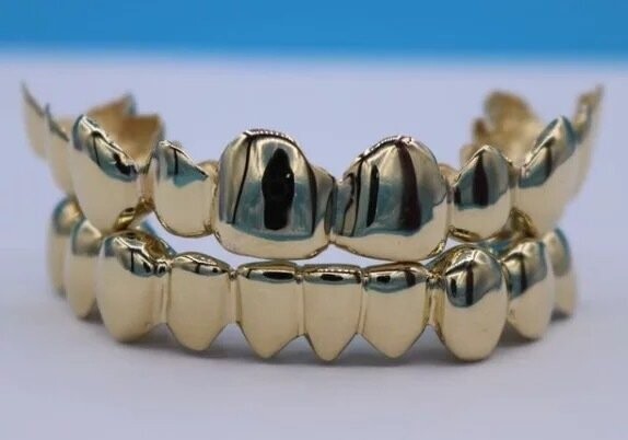10k Gold 6 count "Solid" grillz