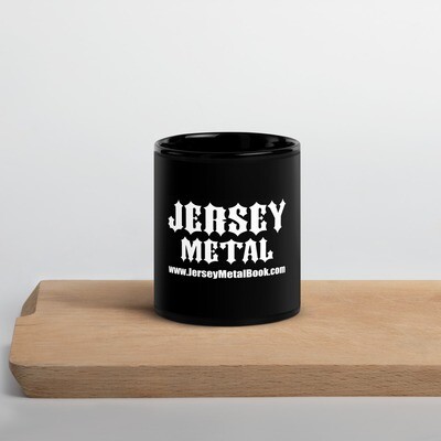 Jersey Metal Black Glossy Mug