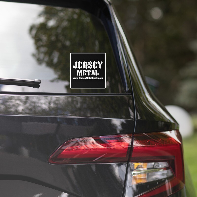 Jersey Metal Bubble-free stickers