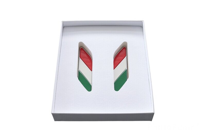 Tricolore badge set origineel Fiat