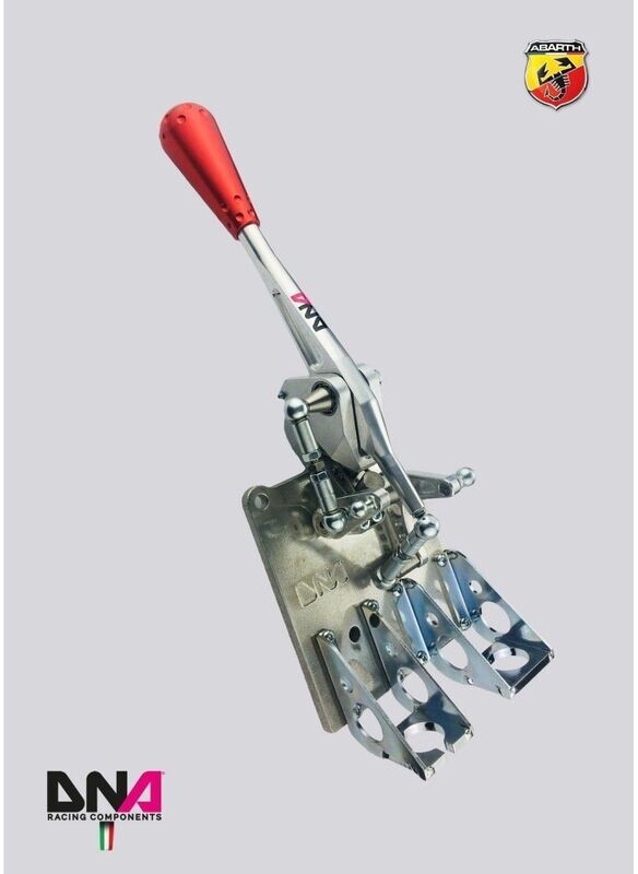 DNA Racing verstelbare short shifter 695 Biposto style rood