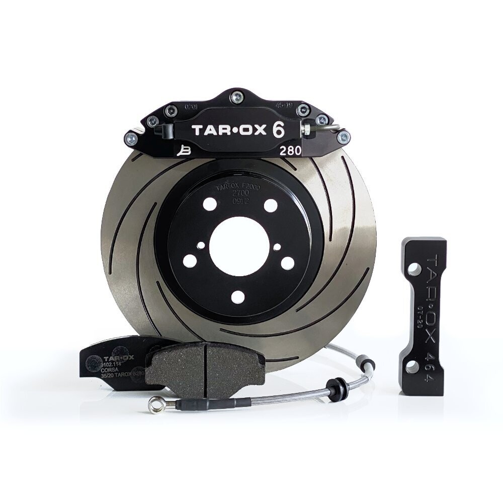 TAROX 6 pots Big brake kit vooras