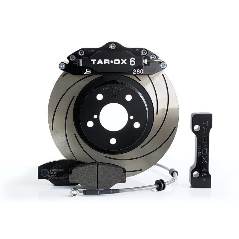 TAROX 6 pots Big brake kit vooras