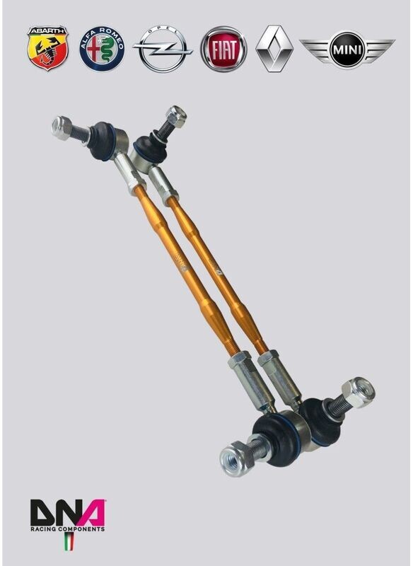 DNA Racing stabilisatorstang tie rods set voorzijde