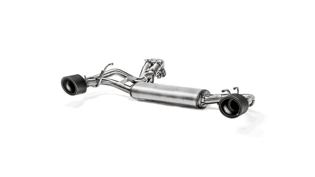 Akrapovic Slip-on einddemper Origineel Abarth optie