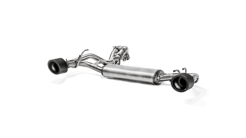 Akrapovic Slip-on einddemper Origineel Abarth optie
