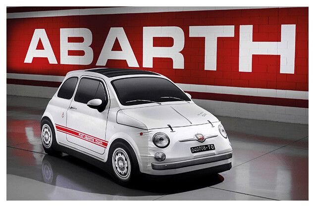 Autohoes vintage 595 origineel Abarth