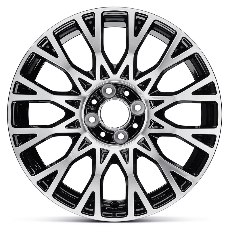 16 inch Fiat 500 Y spaak velgen set origineel Fiat