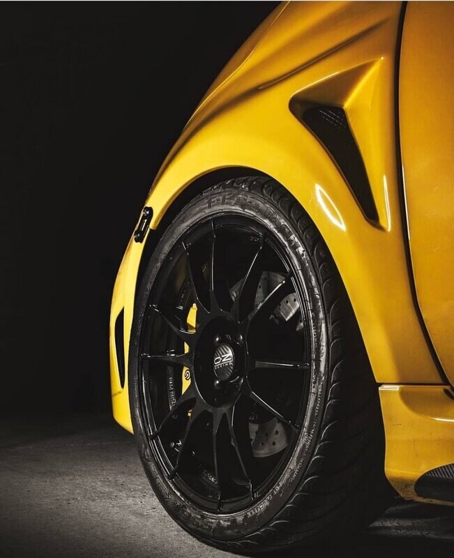 Cadamuro Design Evoluzione zijschermen set in glasvezel of carbon