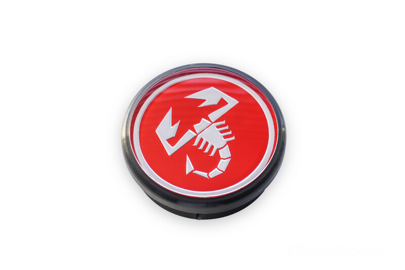 Naafkapjes Rosso los of in set origineel Abarth