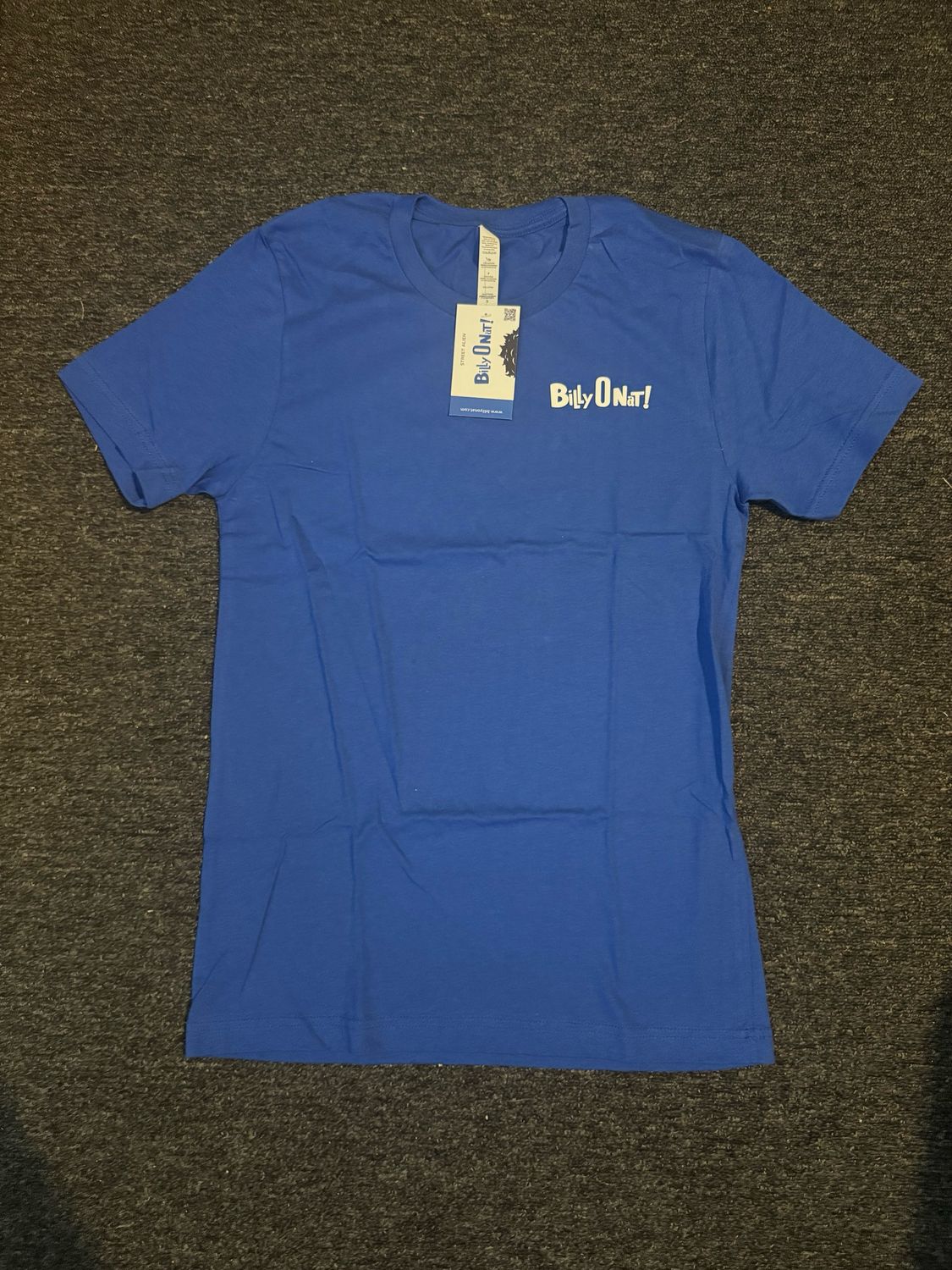 Billy O Nat Signature Logo T-shirt (Blue)
