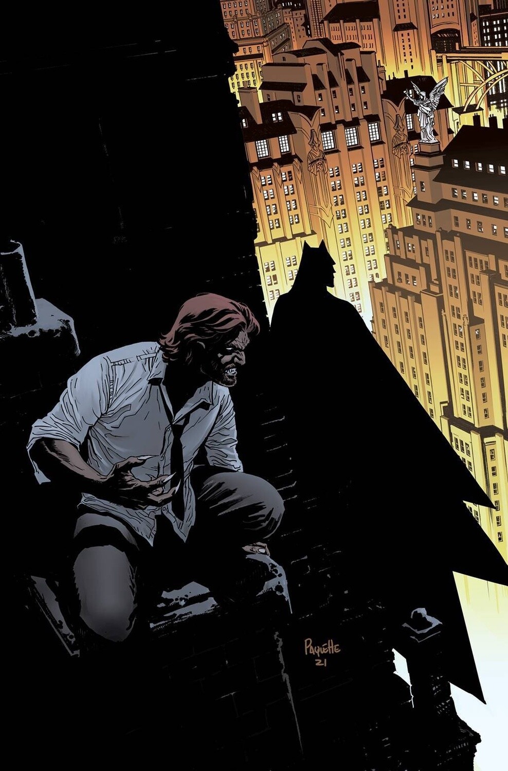 Batman Vs. Bigby Wolf In Gotham